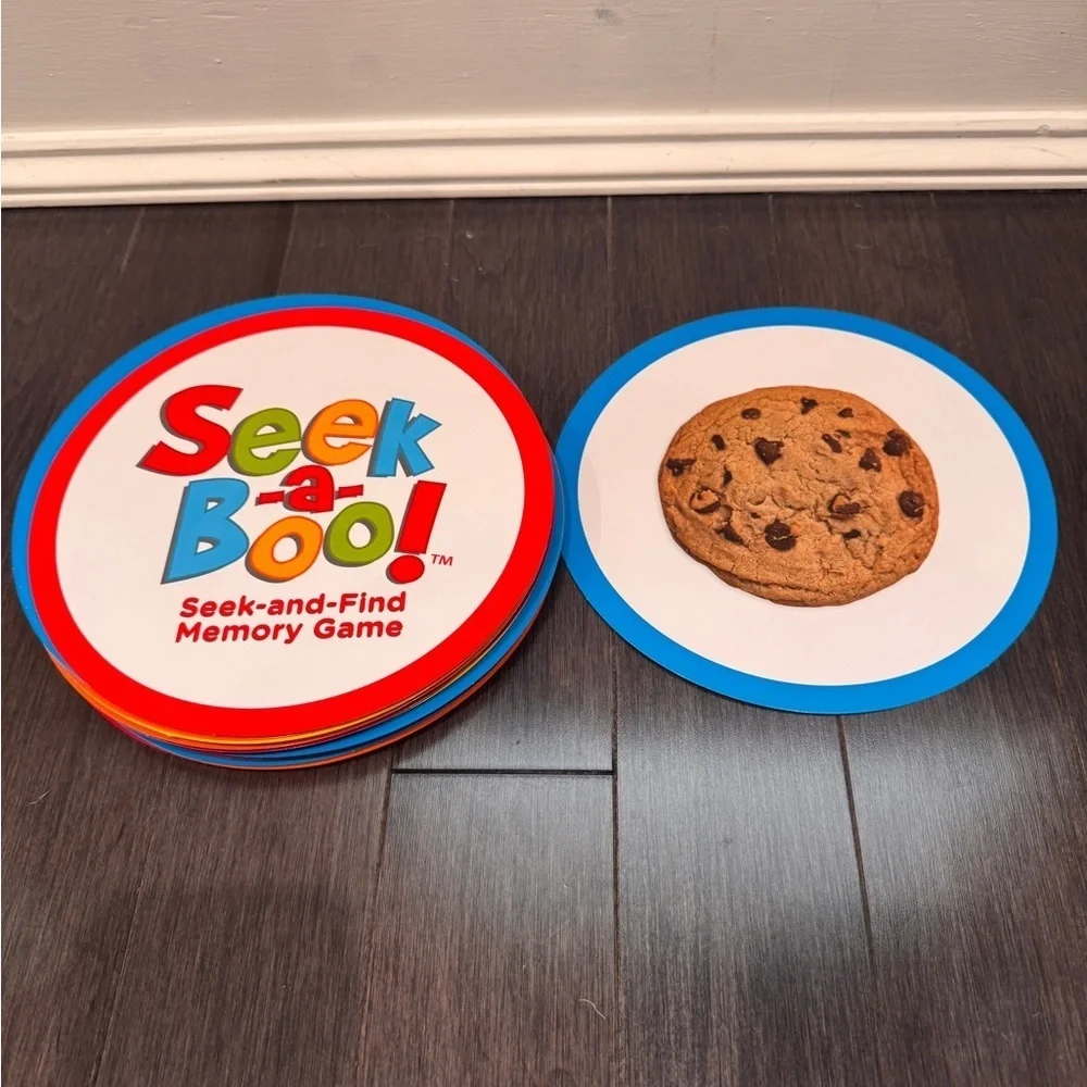 Seek a Boo Seek & Find Memory Game for Kids Toddlers Babies